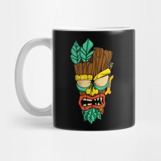 Tiki mask hawaiian vacation Mug